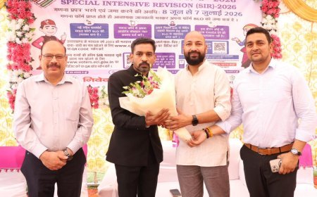 सोनीपत  : मतदाता सूची के विशेष पुनरीक्षण को जन आंदोलन बनाने की अपील, डीएम ने रवाना किए जागरूकता रथ
