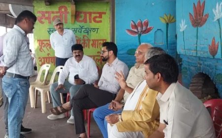 मथुरा : गंगा दशहरा पर सजेंगे मथुरा के घाट, तैयारियों का निरीक्षण
