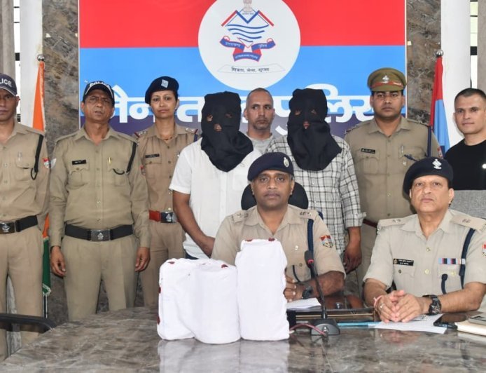 नैनीताल : 1.85 करोड़ रुपये की स्मैक के साथ 02 तस्कर गिरफ्तार