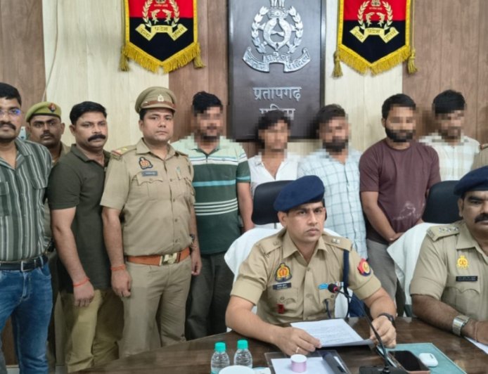 प्रतापगढ़: 1 करोड़ की MD ड्रग्स बरामद, जौनपुर-प्रतापगढ़ के 5 तस्कर अरेस्ट