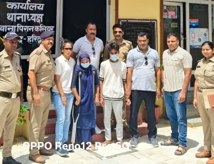 हरिद्वार : 07 माह के बच्चे के अपहरण में दिव्यांग महिला समेत दो गिरफ्तार