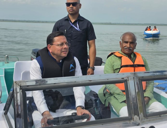 ऊधम सिंह नगर : सीएम धामी ने  अंतर्राष्ट्रीय क्याकिंग एवं कैनोइंग प्रतियोगिता की तैयारियों का लिया जायजा