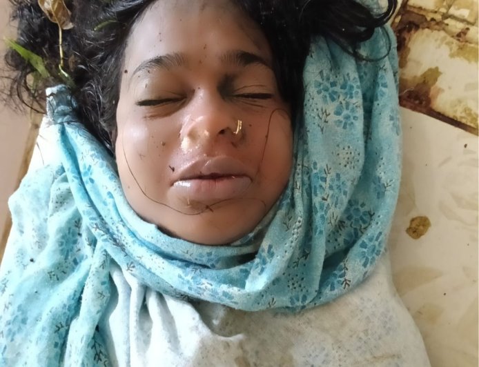 लखीमपुर खीरी : अज्ञात महिला की शिनाख्त के लिए पुलिस की अपील