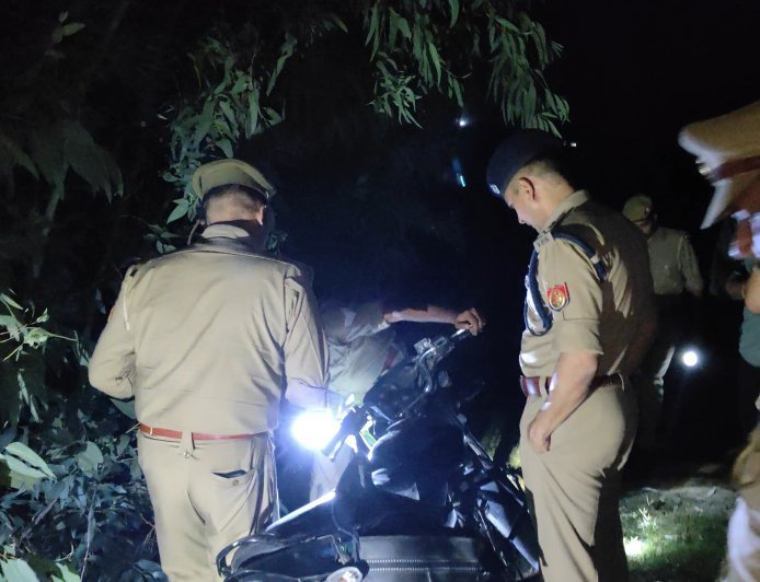 हरदोई: आटा पिसाकर लौट रहे किसान को बदमाशों ने मारी गोली, एसपी ने किया घटनास्थल का निरीक्षण
