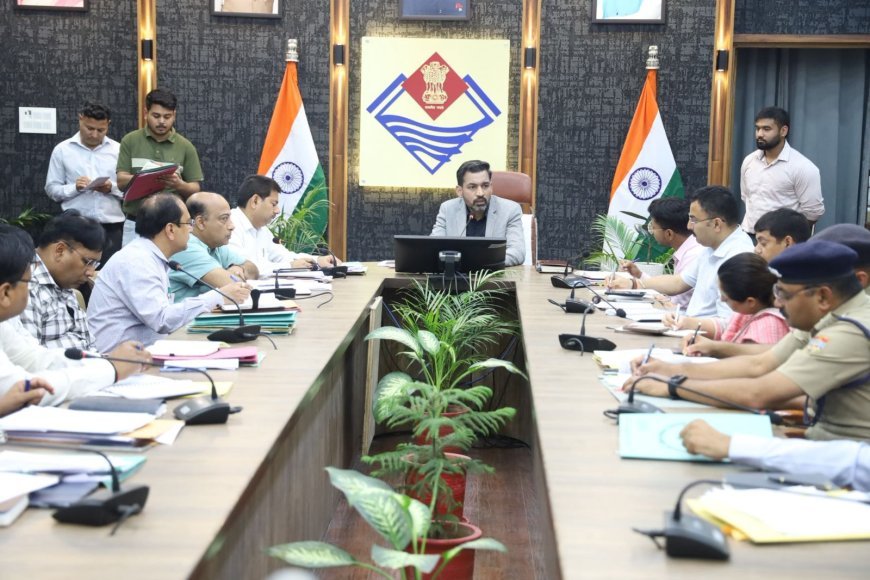 मानसून तैयारियों पर डीएम सख्त, 7 दिन में माइक्रो प्लान तलब