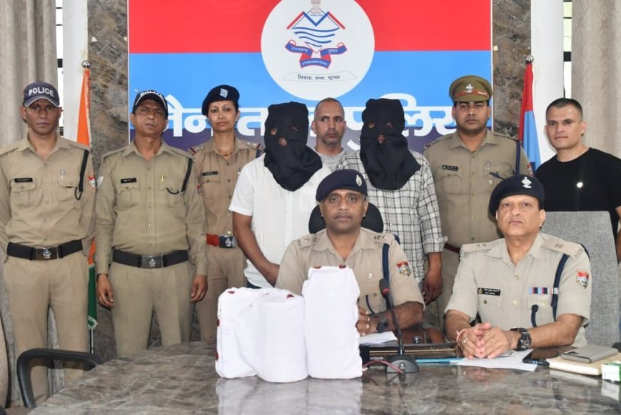 नैनीताल : 1.85 करोड़ रुपये की स्मैक के साथ 02 तस्कर गिरफ्तार
