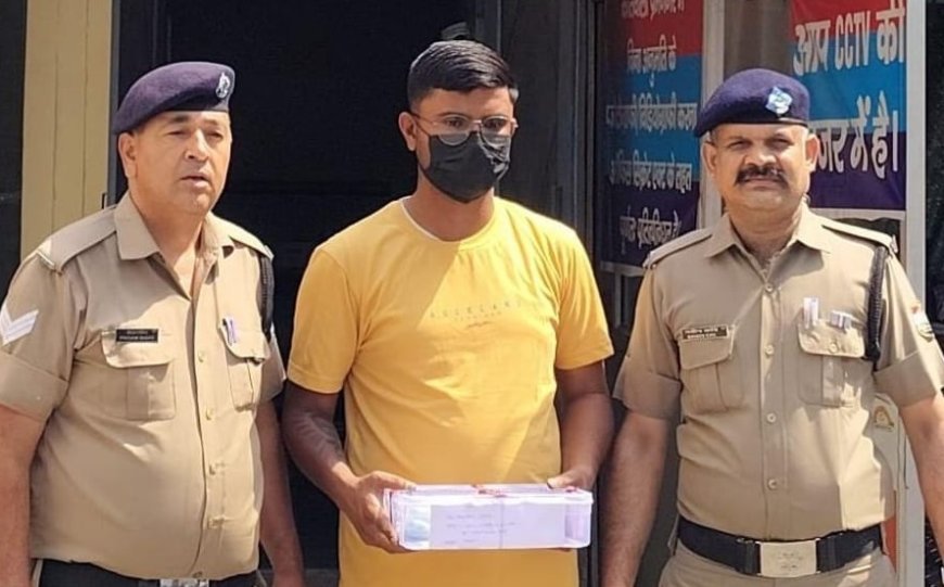 देहरादून : रंगदारी तथा जानलेवा हमले का आरोपी अमन अवैध तमंचे के साथ गिरफ्तार