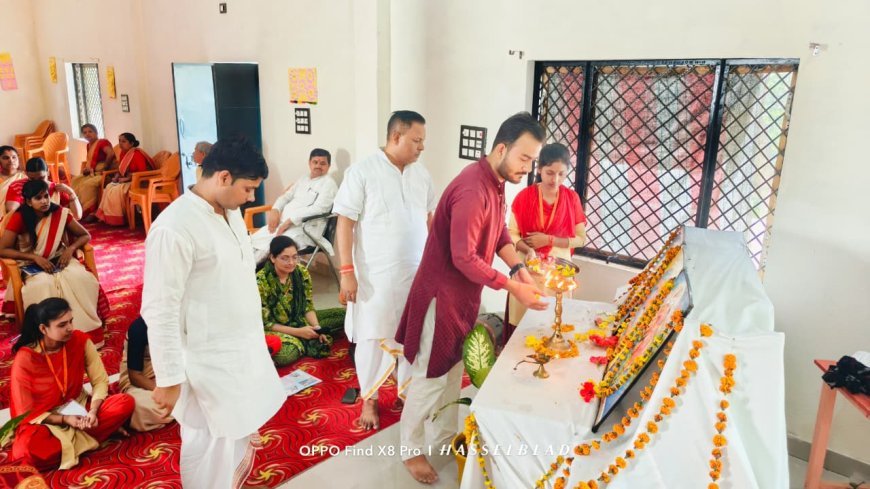 हरदोई: शिक्षा मे तकनीक जरुरी लेकिन एआई पर अंधविश्वास नही-उमेश त्रिवेदी