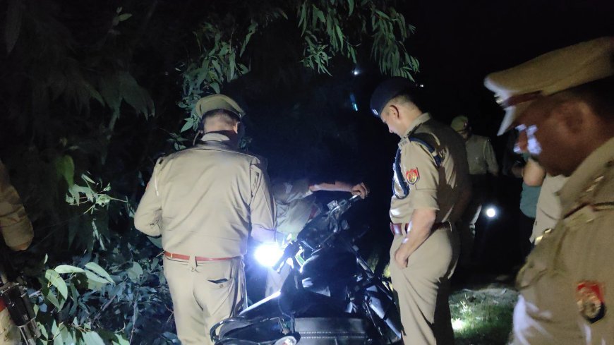 हरदोई: आटा पिसाकर लौट रहे किसान को बदमाशों ने मारी गोली, एसपी ने किया घटनास्थल का निरीक्षण