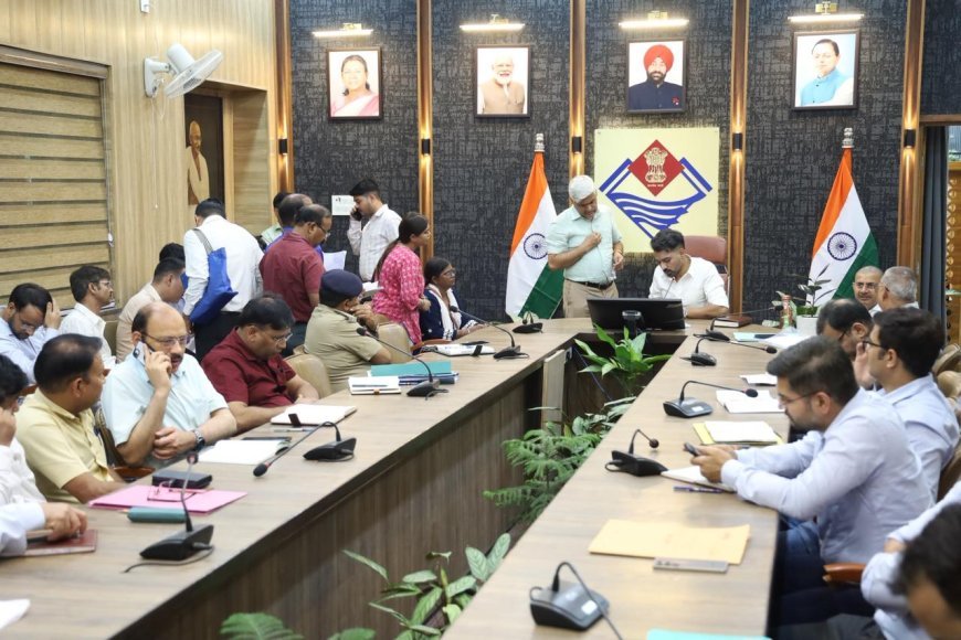 देहरादून :  शिकायत-बहुल क्षेत्रों की होगी जीआईएस मैपिंग, तय होगी अधिकारियों की जवाबदेही-डीएम