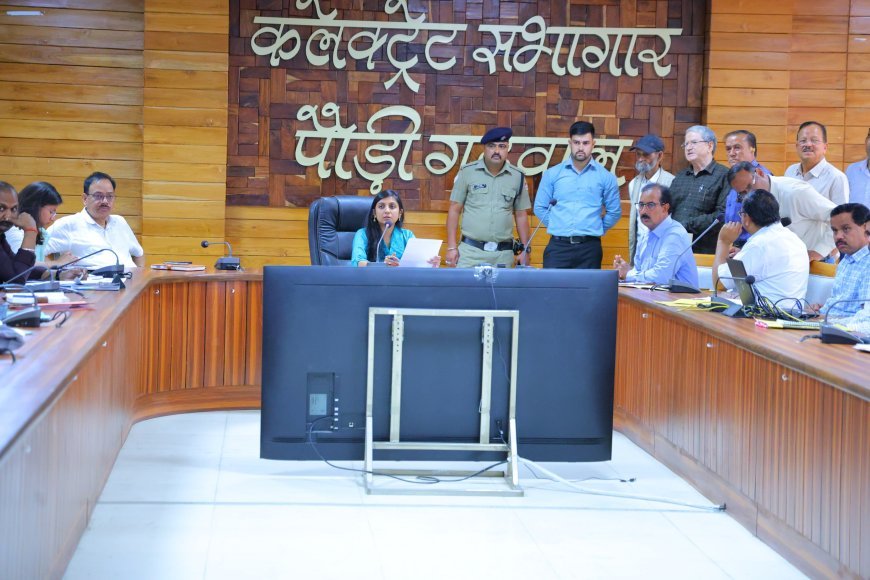 पौड़ी गढ़वाल: जनता मिलन में डीएम स्वाति भदौरिया ने शिकायतों के समयबद्ध निस्तारण के दिए निर्देश
