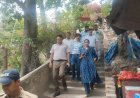 कुंभ-2027: प्रमुख मंदिरों तक पैदल मार्गों के विकास कार्यों का निरीक्षण