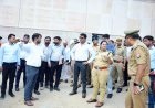 लखीमपुर खीरी : छोटी काशी में श्रावण मेले की तैयारियों का डीएम-एसपी ने लिया जायजा