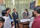 पिथौरागढ़ : अस्पताल निरीक्षण में डीएम सख्त ।