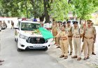 लखीमपुर खीरी : खीरी पुलिस को मिला इंटरसेप्टर वाहन