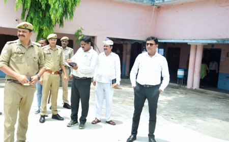 लखीमपुर खीरी: सख्त सुरक्षा के बीच संपन्न हुई यूपी-टीईटी 2026 परीक्षा, 11,316 अभ्यर्थियों ने दी परीक्षा ।