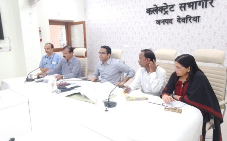 देवरिया: मेडिकल कॉलेज की निर्माणाधीन परियोजनाओं पर जिला प्रशासन सख्त ट्रॉमा सेंटर शीघ्र हैंडओवर करने के निर्देश