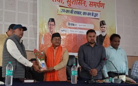 चमोली : ज्योतिर्मठ में सेवा पखवाड़ा शिविर, 295 लाभार्थियों को मिला योजनाओं का लाभ