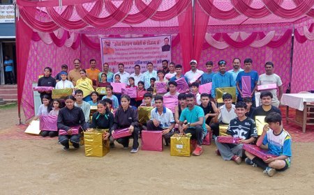 चमोली : सेवा पखवाड़ा के तहत गोपेश्वर में जनपदीय क्रॉस कंट्री दौड़ का आयोजन