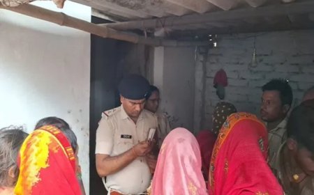 मुजफ्फरपुर: अवैध संबंध के शक में पत्नी की हत्या, दुबई से लौटे पति ने हंसिया से गला रेता