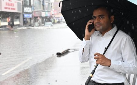 हरिद्वार : भारी बारिश के बीच डीएम ने जलभराव क्षेत्रों का किया निरीक्षण, त्वरित जल निकासी के निर्देश