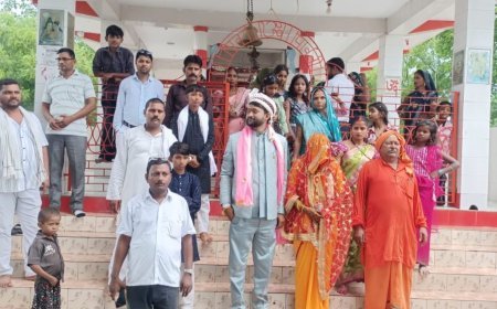 आज़मगढ़: ग्रामवासियों ने निभाई सामाजिक जिम्मेदारी, आर्थिक रूप से कमजोर बेटी का कराया विवाह