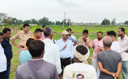 हरदोई : बिलग्राम तहसील के चर्चित मेड़बंदी आदेश का हुआ अनुपालन, डेढ़ वर्ष पुराने विवाद का हुआ निस्तारण
