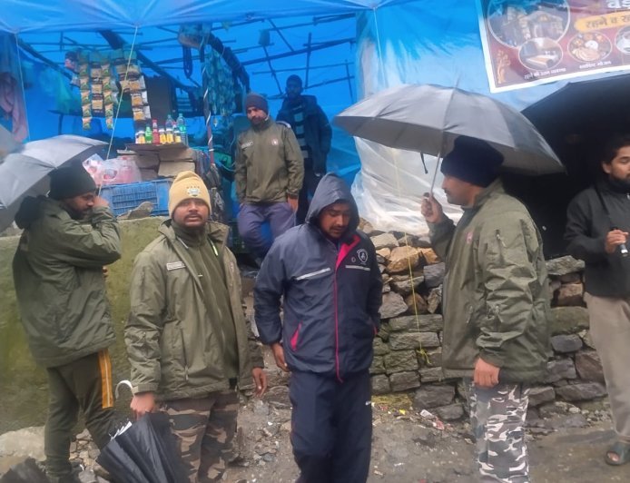 रुद्रप्रयाग : केदारनाथ यात्रा मार्ग पर प्रशासन अलर्ट