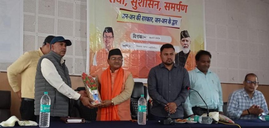 चमोली : ज्योतिर्मठ में सेवा पखवाड़ा शिविर, 295 लाभार्थियों को मिला योजनाओं का लाभ