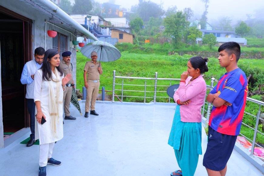 पौड़ी गढ़वाल : होमस्टे सुविधाओं का डीएम ने किया निरीक्षण, गुणवत्ता पर जोर