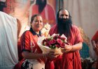 हरिद्वार : 2036 ओलंपिक संकल्प कांवड़ यात्रा को संतों का आशीर्वाद