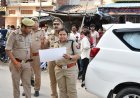 लखीमपुर खीरी : कांवड़ मार्गों पर एसपी ने परखी सुरक्षा व्यवस्था ।