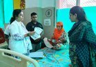 हरदोई:सीडीओ ने एनआरसी का किया औचक निरीक्षण, लापरवाही पर 13 सीडीपीओ को नोटिस के निर्देश