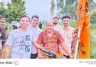 बरवा सरसण्ड में प्राचीन महादेव मंदिर से निकला कांवरियों का जत्था, जलाभिषेक के बाद हुआ विशाल भंडारा