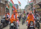 शहीदों की याद और तिरंगे के सम्मान में सोनीपत शहर में निकली गई भव्य तिरंगा यात्रा