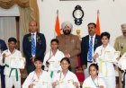 टिहरी गढ़वाल : नेपाल कराटे चैंपियनशिप के पदक विजेता सम्मानित