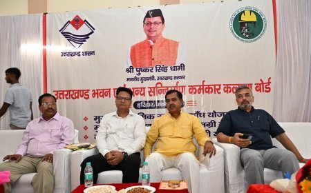 हरिद्वार : श्रमिकों को मिली मेडिकल वैन