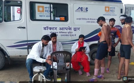 हरिद्वार : कांवड़ मेले में मेडिकल मोबाइल यूनिट बनी वरदान, 7 हजार श्रद्धालुओं का उपचार