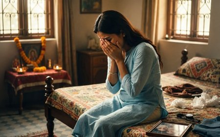 सात फेरों के बीच टूटा भरोसा: पति ने कहा- ‘अब किसी और के साथ रहूंगा’, दो बच्चों के बीच जिंदगी बचाने की जद्दोजहद कर रही कविता