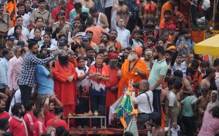 ओलंपिक 2036 के संकल्प के साथ रेखा आर्या की कांवड़ यात्रा