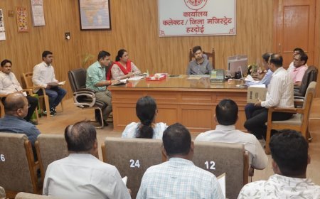 हरदोई में औद्योगिक गलियारा परियोजना के द्वितीय चरण को समयबद्ध पूरा कराने के निर्देश