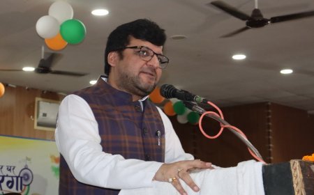 विकसित भारत के संकल्प को साकार करने में युवा दें योगदान : नितिन अग्रवाल