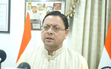 देहरादून : वंदे मातरम् पर कांग्रेस के फैसले पर सीएम धामी का हमला