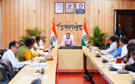 देहरादून : रिवर्स पलायन के लिए विभागीय योजनाओं का प्रभावी क्रियान्वयन सुनिश्चित करें: मुख्यमंत्री धामी