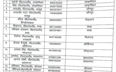 टिहरी गढ़वाल : टिहरी में श्रमिक पंजीकरण के लिए 18 जनसुविधा केंद्र अधिकृत