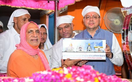 हरिद्वार : संत समाज का मार्गदर्शन धर्म-संस्कृति की प्रेरणा : CM धामी