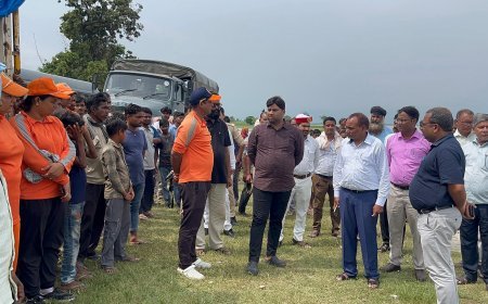 लखीमपुर खीरी : NDRF, SSB और पुलिस टीमें राहत कार्य में मुस्तैद