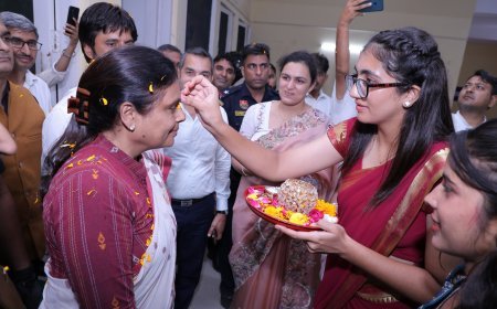 हरियाणा खेल विश्वविद्यालय में उत्साह और उमंग के साथ हुआ दीक्षारंभ समारोह
