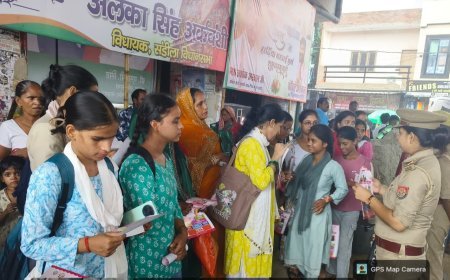 मिशन शक्ति टीम ने सुरक्षा, सम्मान और स्वावलंबन के प्रति महिलाओं को किया जागरूक, साइबर फ्रॉड से बचाव की दी जानकारी