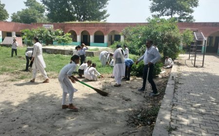 जिला के सभी विद्यालयों में उत्साह और जनभागीदारी के साथ मनाया गया श्रमदान दिवस*